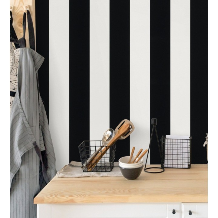 Papel pintado de rayas anchas - Raya Cervantes 421630