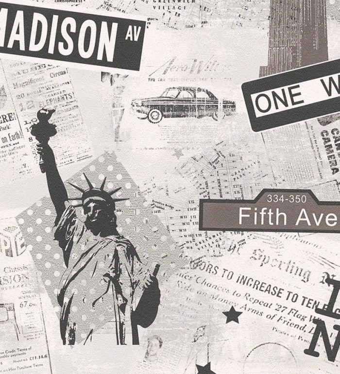 Papel pintado juvenil iconos de Nueva York - New York 5 451703
