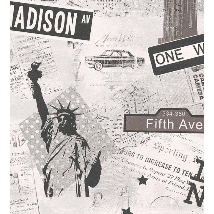 Papel pintado juvenil iconos de Nueva York - New York 5 451703