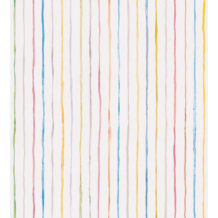 Papel pintado rayas de acuarela infantiles - Raya Watercolor Stains 452205