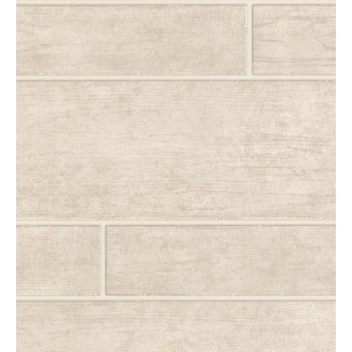 Papel pintado ladrillos estilo feng shui color neutro - Melicena 453142