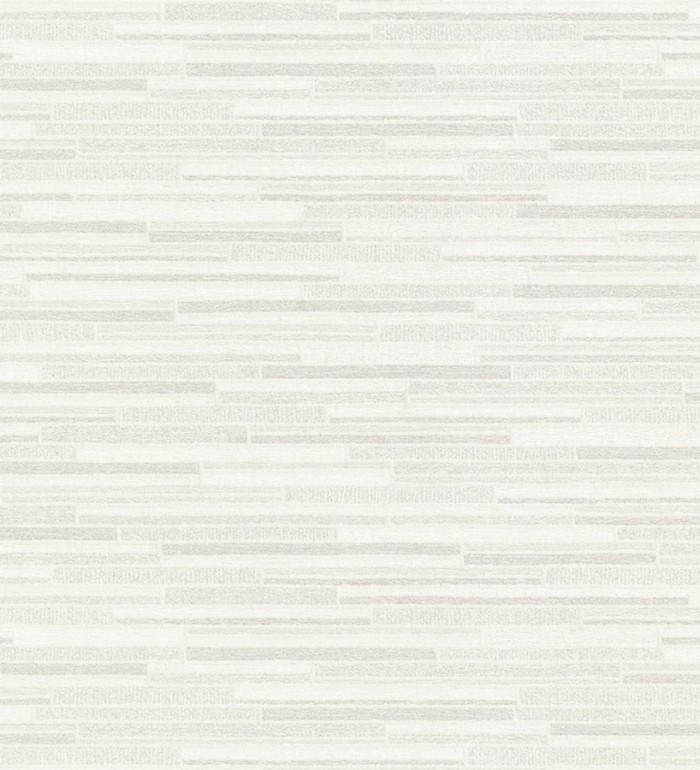 Papel pintado pared de ladrillos de piedra finos blanco - Morello 453152