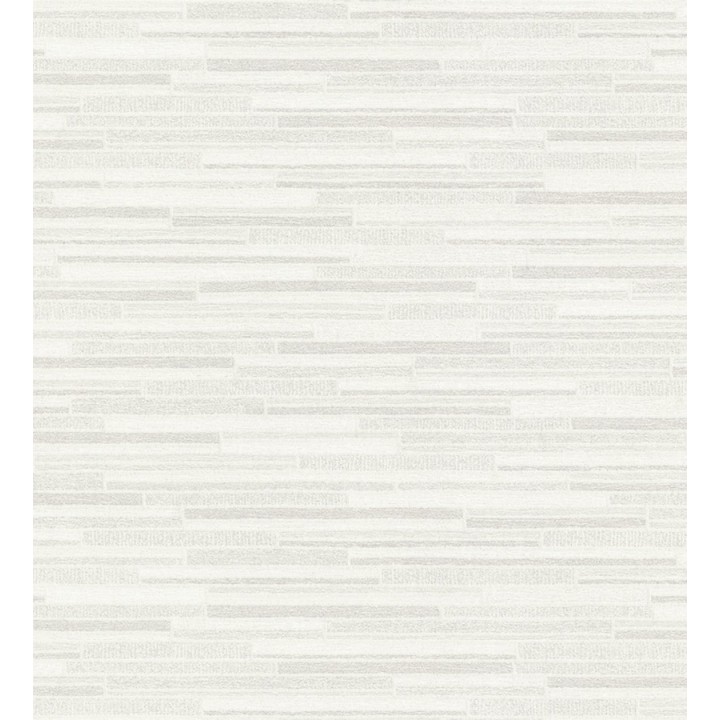 Papel pintado pared de ladrillos de piedra finos blanco - Morello 453152