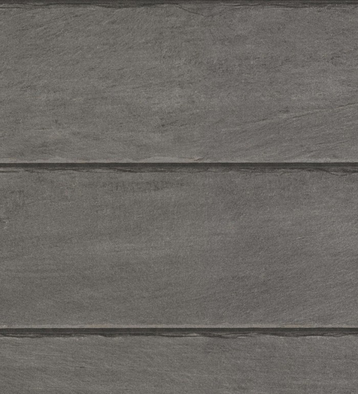 Papel pintado minimalista vinílico de madera gris marengo - Melide 453153