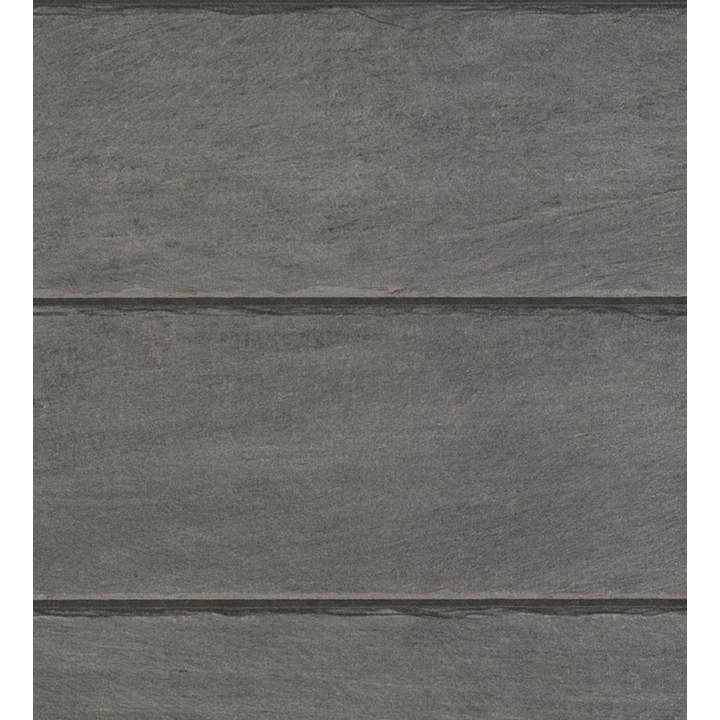 Papel pintado minimalista vinílico de madera gris marengo - Melide 453153