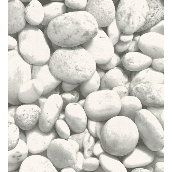 Papel pintado piedras de río estilo minimalista fotográfico - Ebro 453160