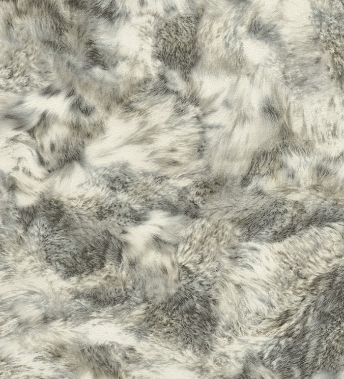 Papel pintado imitación pelo de conejo estilo fotográfico - Lunsar 453161