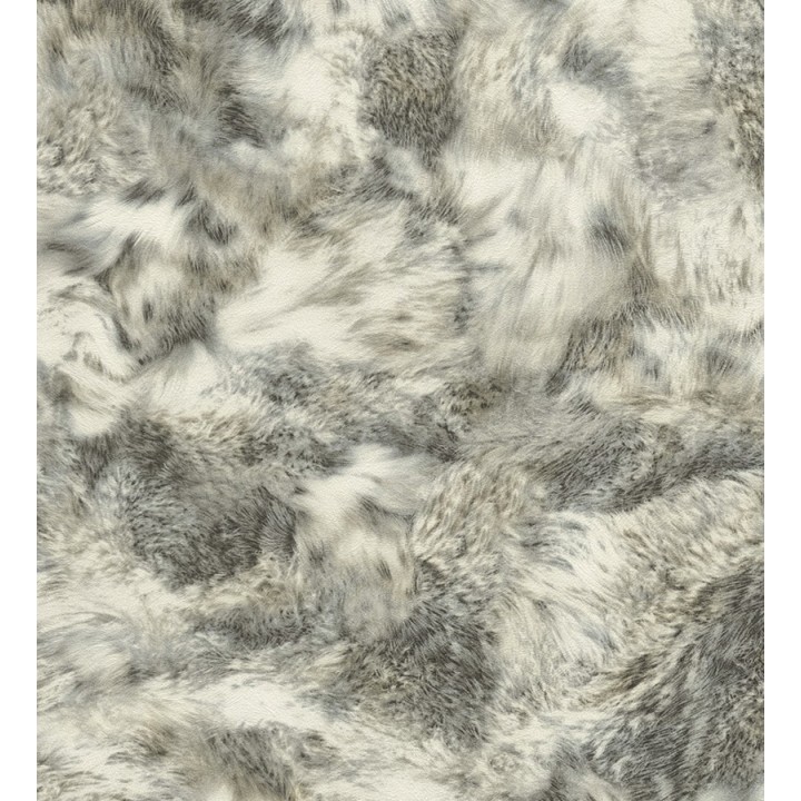 Papel pintado imitación pelo de conejo estilo fotográfico - Lunsar 453161