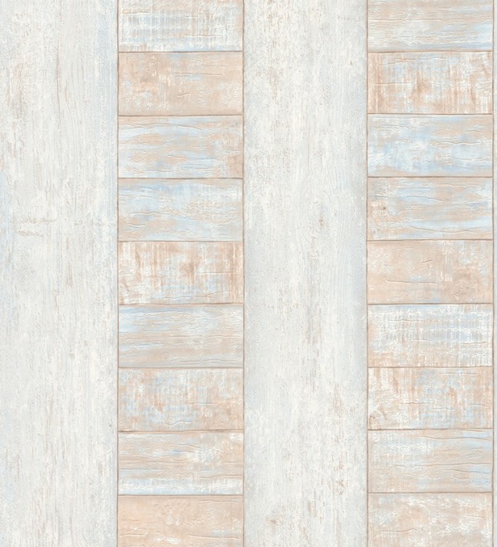 Papel pintado tablas de madera vinílico pulida - Goleta 453165