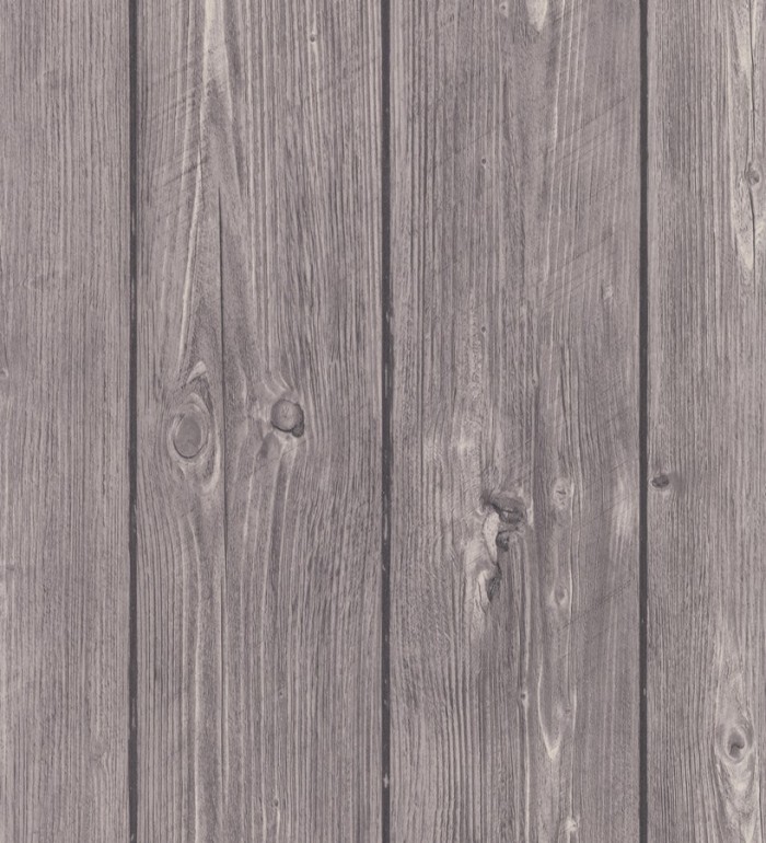 Papel pintado listones madera tablas oscuras vinílico - Monteleva 453167