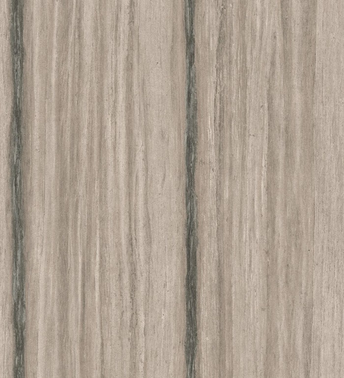 Papel pintado imitación madera veteada marrón grisáceo - Byron 453183