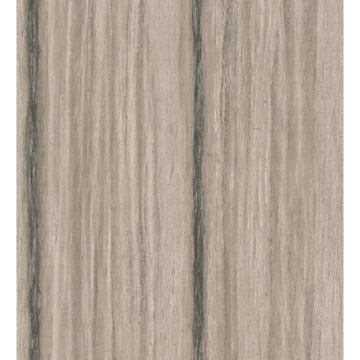 Papel pintado imitación madera veteada marrón grisáceo - Byron 453183