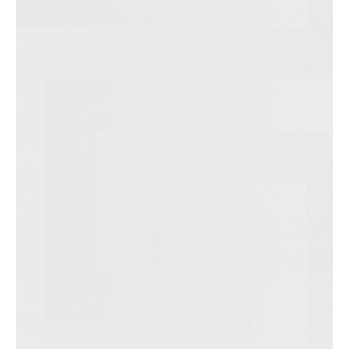 Papel pintado laberinto romano metalizado blanco y gris - Flavio 453384