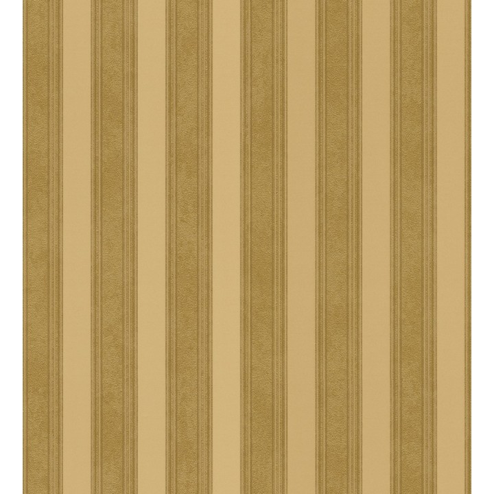 Papel pintado rayas clásicas doradas metalizado - Raya Fancelli 453446