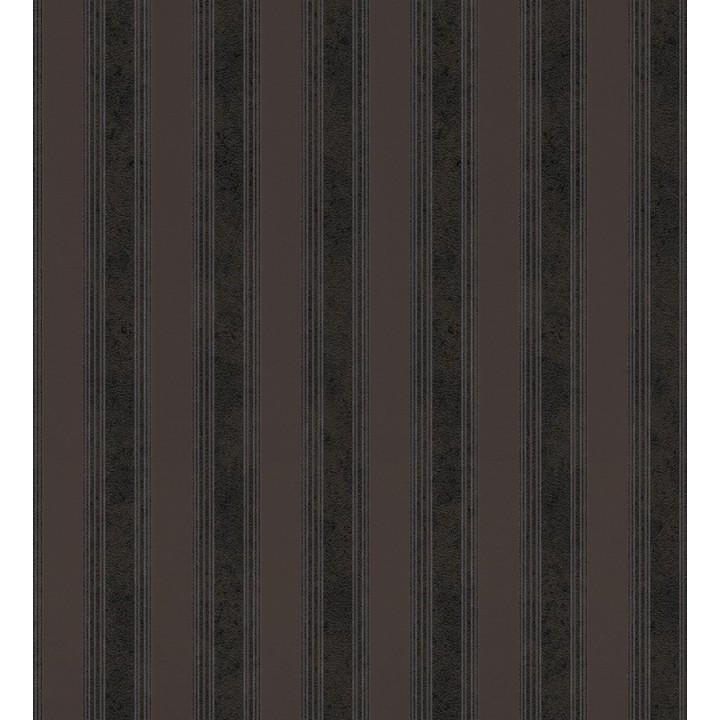 Papel pintado rayas clásicas metalizadas oscura - Raya Fancelli 453447