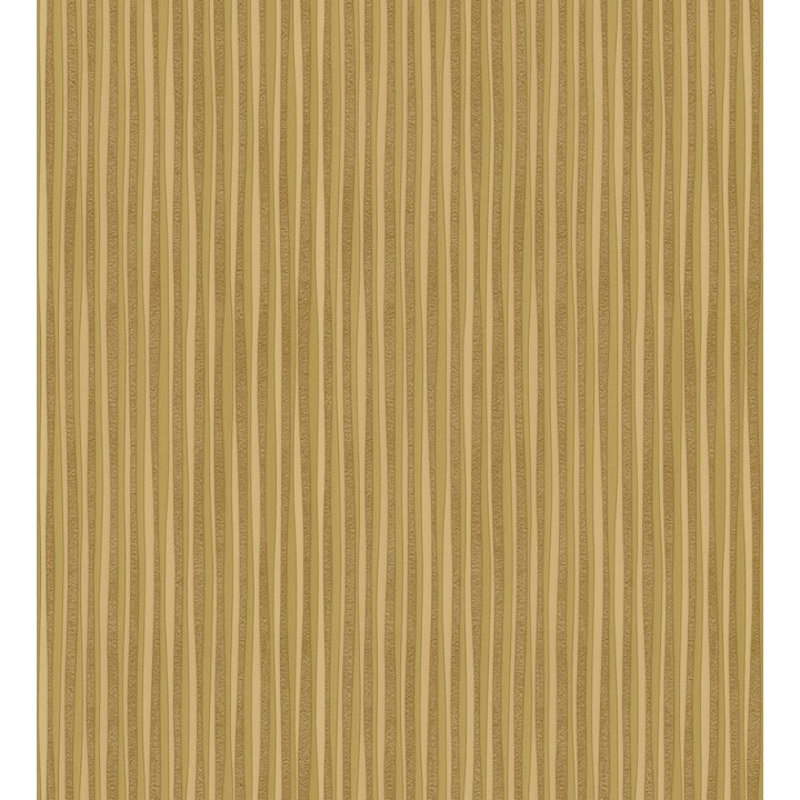 Papel pintado rayas finas doradas metalizadas - Raya Lulú 453450