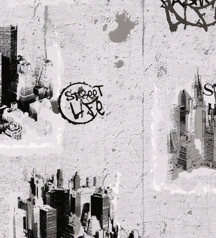 Papel pintado urbano ciudades y graffiti - Jayz 453839