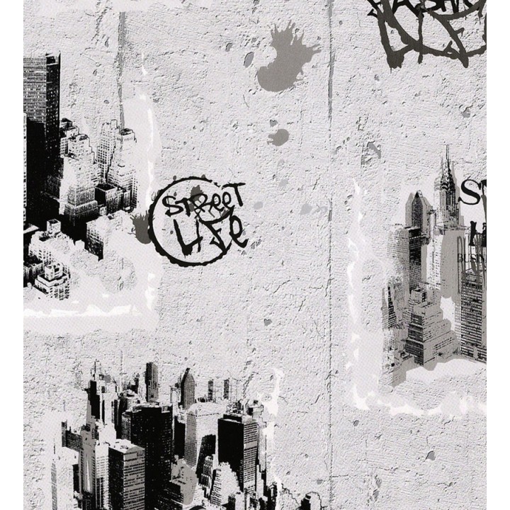Papel pintado urbano ciudades y graffiti - Jayz 453839