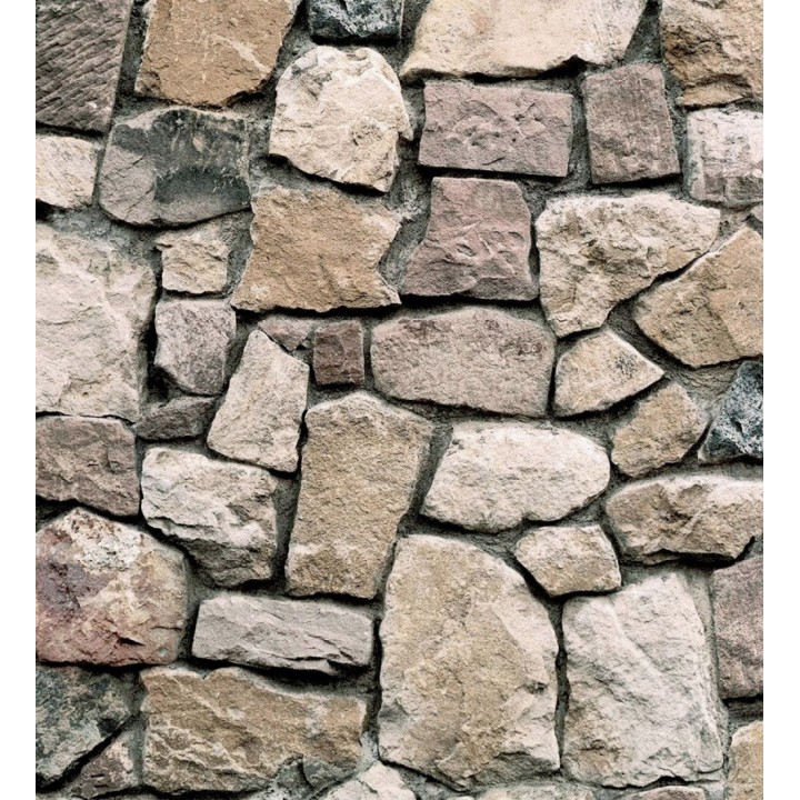 Papel pintado muro de piedra rústico - Salonio 453840