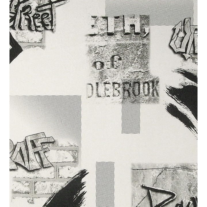 Papel pintado letras de graffiti estilo urbano juvenil - Fekner 453842