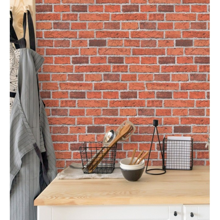 Papel pintado urbano muro de ladrillo industrial - Denver 453843