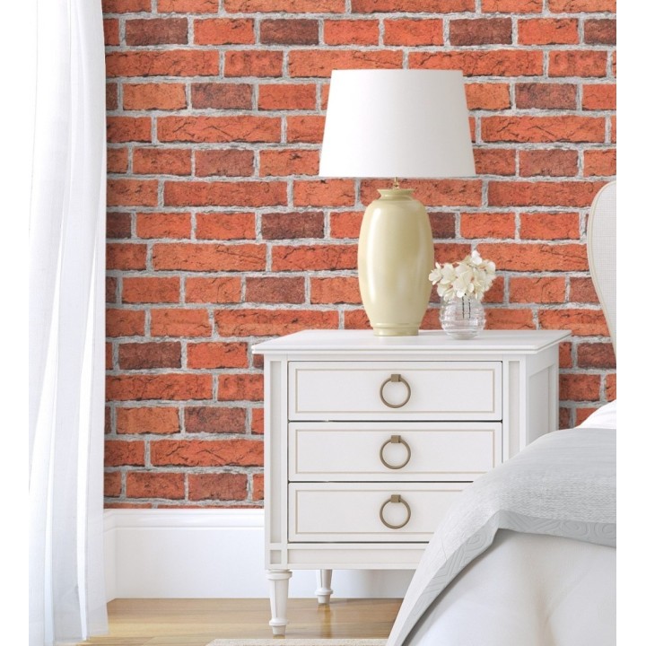Papel pintado urbano muro de ladrillo industrial - Denver 453843