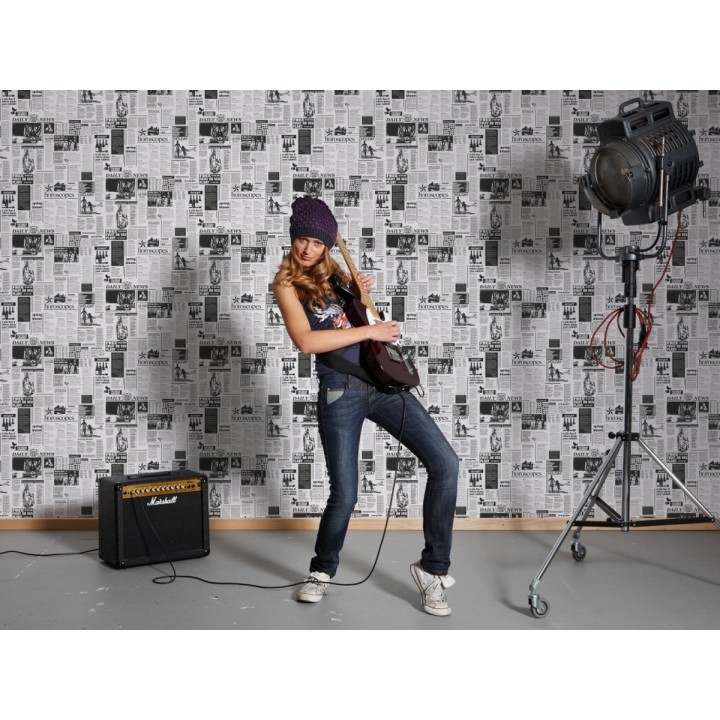 Papel pintado collage de periódicos - Batang 453850