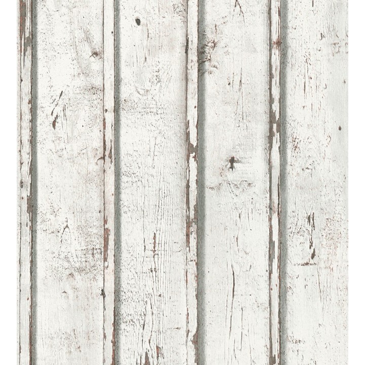 Papel pintado listones de madera decapada - Zahora 453859