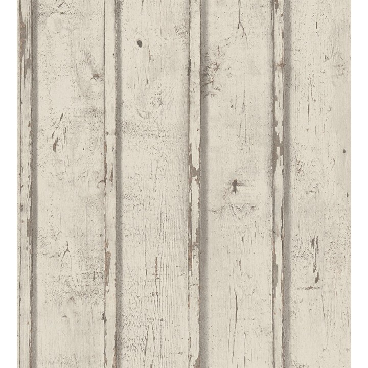 Papel pintado listones de madera decapada - Zahora 453860