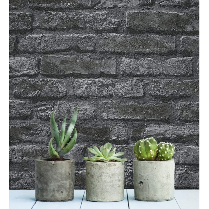 Papel pintado ladrillo estilo industrial - Layton 453861