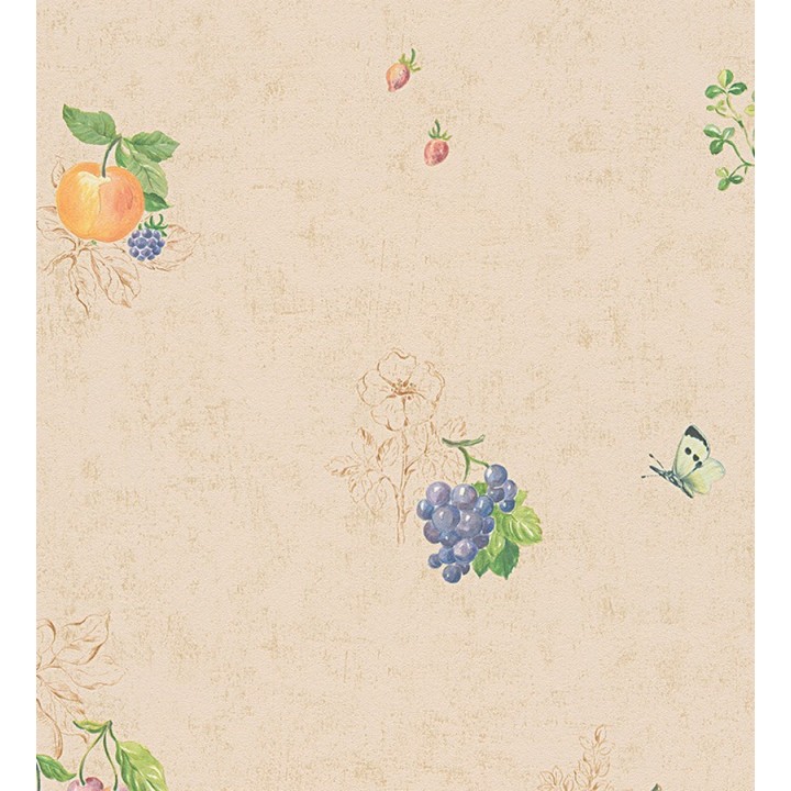 Papel pintado frutas y flores para cocinas - Trebia 453863