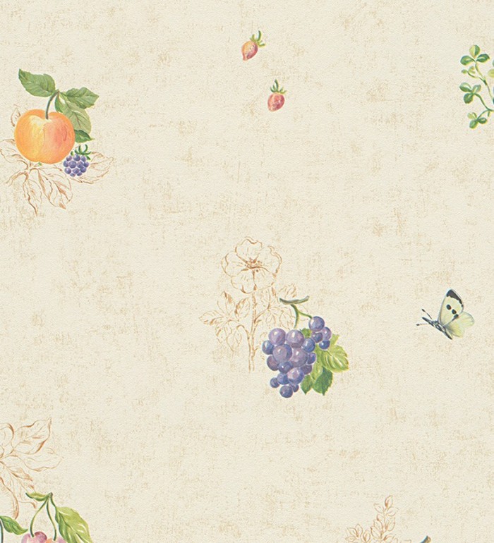 Papel pintado frutas y flores para cocinas - Trebia 453864