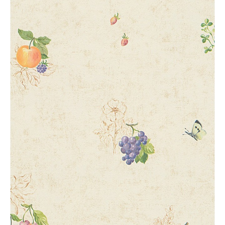Papel pintado frutas y flores para cocinas - Trebia 453864