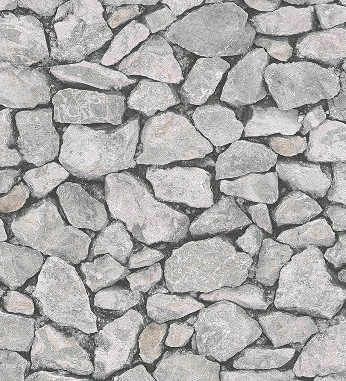 Papel pintado fotográfico muro de piedra rústico - Loire 453874