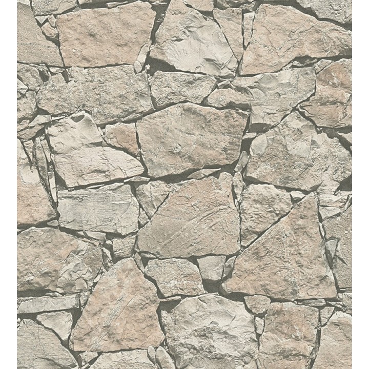 Papel pintado muro rústico de piedra caliza - Ovidio 453881
