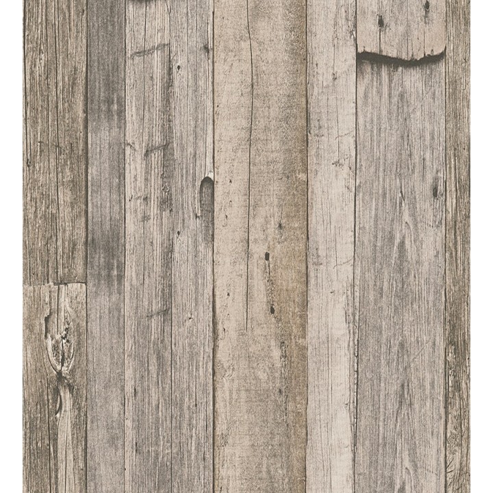Papel pintado listones de madera rural - Solamar 453902