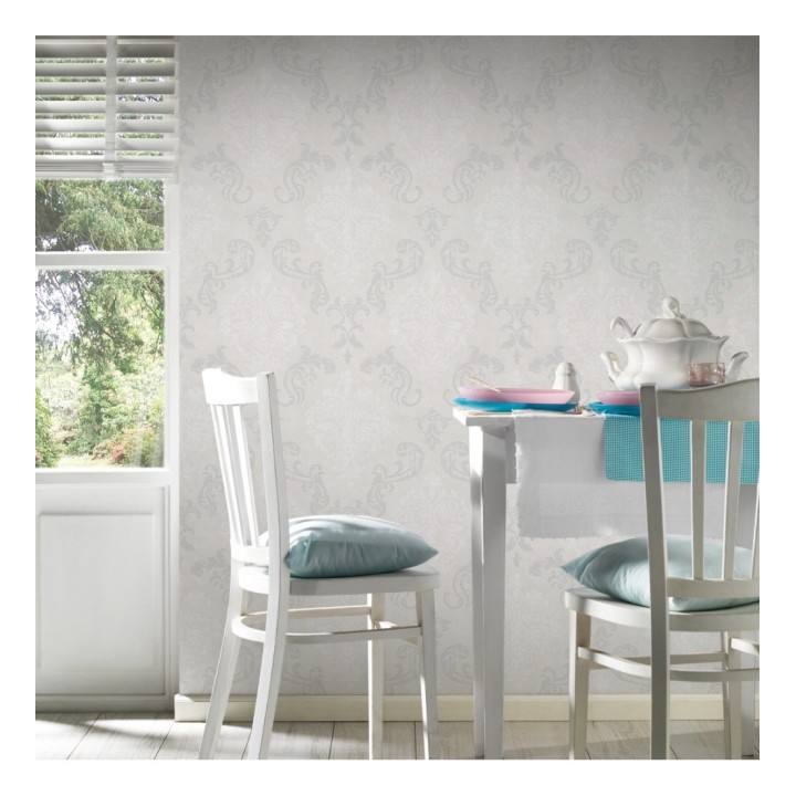 Papel pintado damasco moderno grande - Glamis 454284