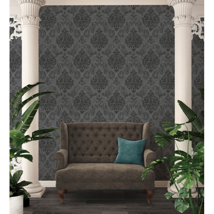 Papel pintado damasco moderno grande - Glamis 454286