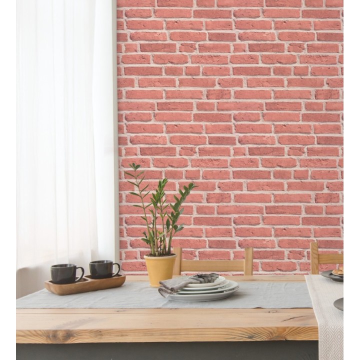 Papel pintado muro de ladrillo industrial - Detroit 454799