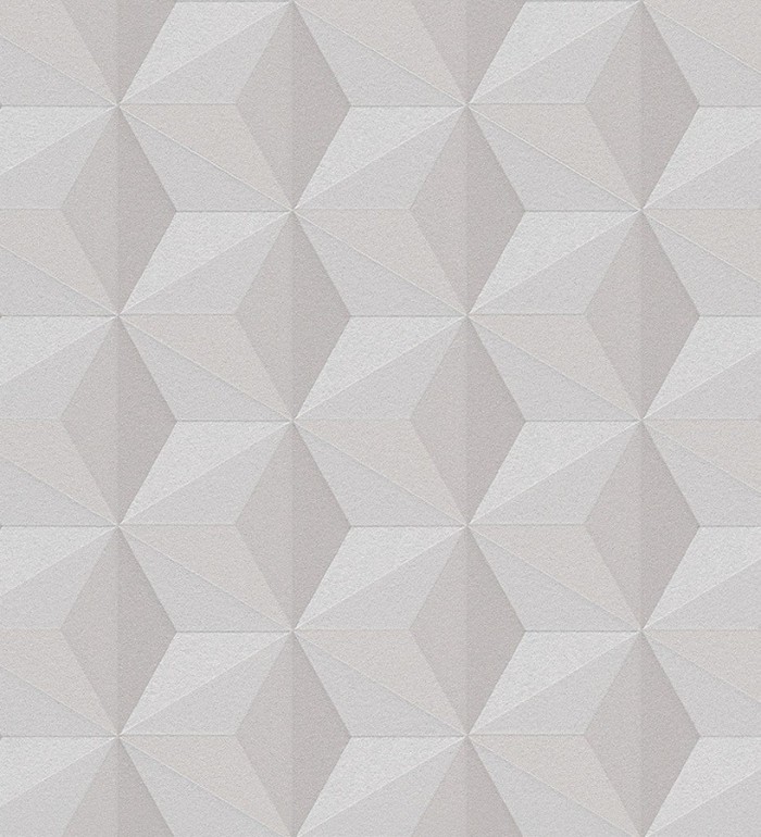 Papel pintado cubos 3D geométricos - Fraser 455224