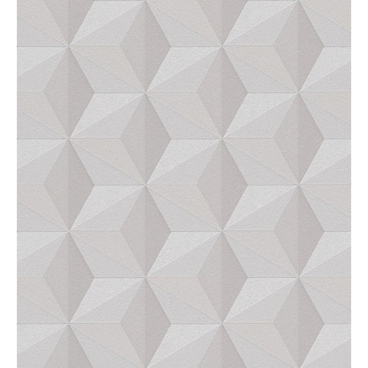 Papel pintado cubos 3D geométricos - Fraser 455224