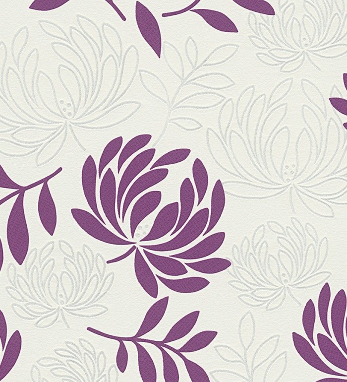 Papel pintado de círculos entrelazados estilo Retro - Oralia 455620