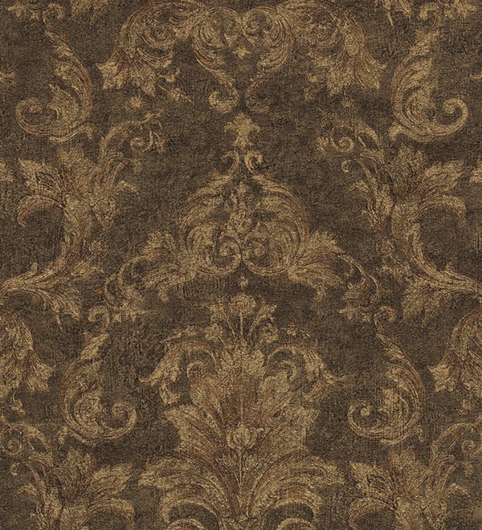 Papel pintado damasco Shabby Chic clásico - Eraldo 455811