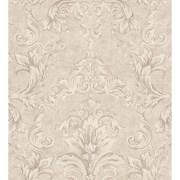 Papel pintado damasco Shabby Chic clásico - Eraldo 455812