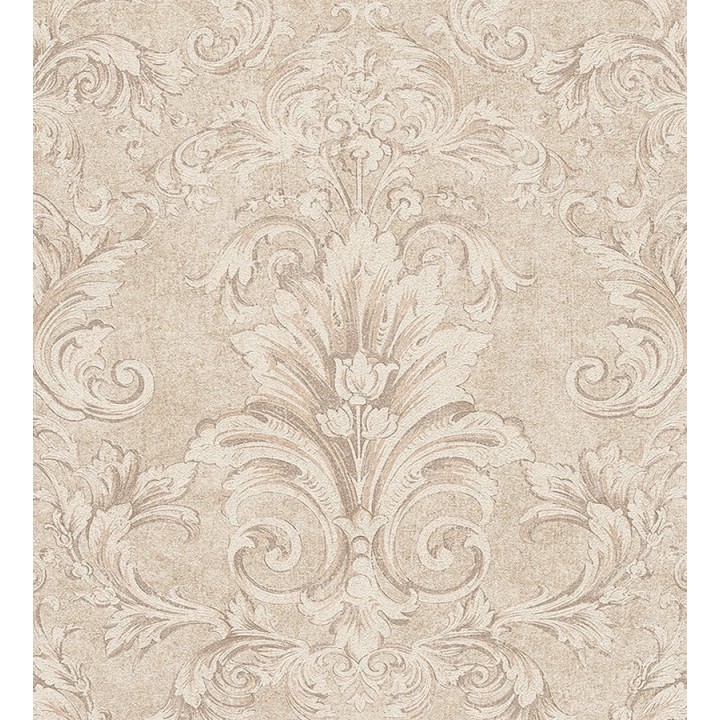 Papel pintado damasco floral clásico - Sacchetti 455817