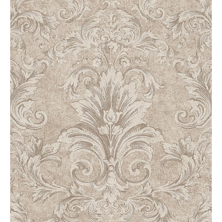 Papel pintado damasco floral clásico - Sacchetti 455818