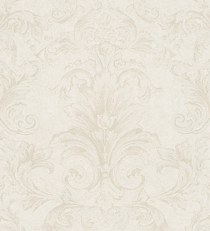 Papel pintado damasco floral clásico - Sacchetti 455819