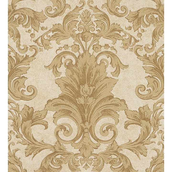 Papel pintado damasco floral clásico - Sacchetti 455820