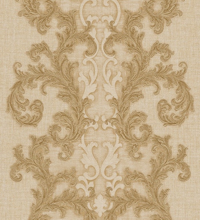 Papel pintado volutas clásicas verticales - Palermo 455844