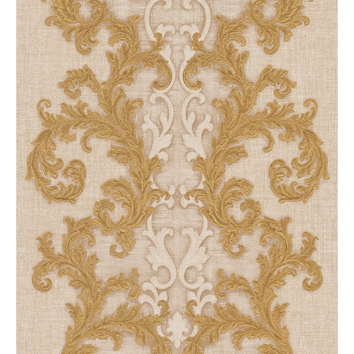 Papel pintado volutas clásicas verticales - Palermo 455845